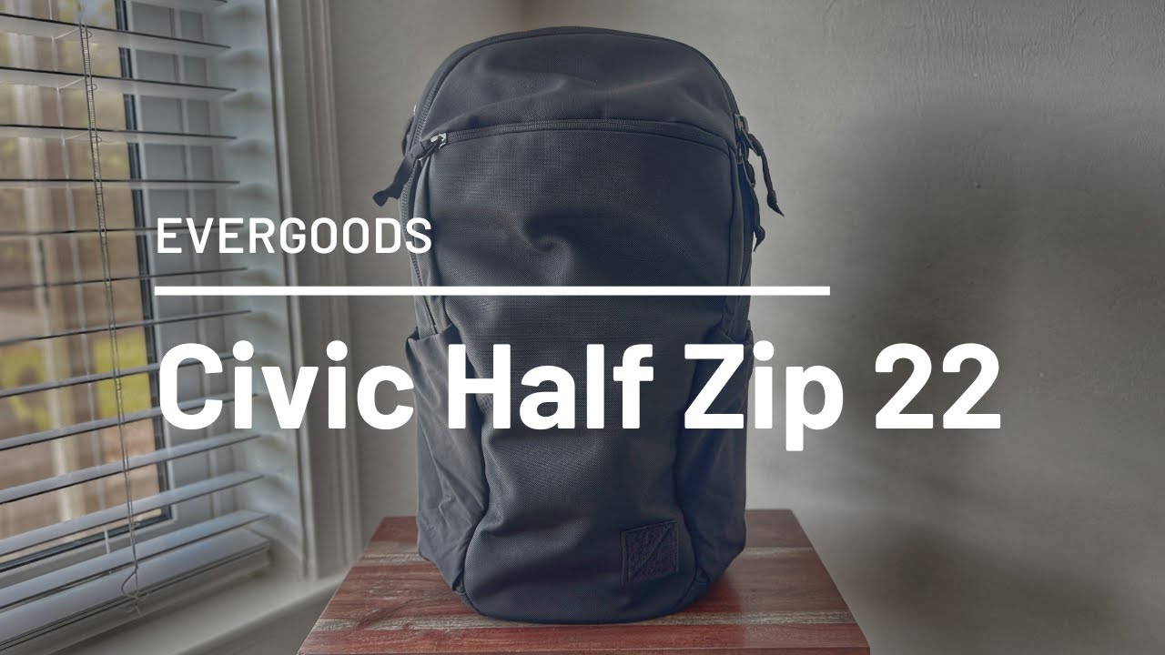NEW Evergoods Civic Half Zip (CHZ22) V3 Review - Big Updates