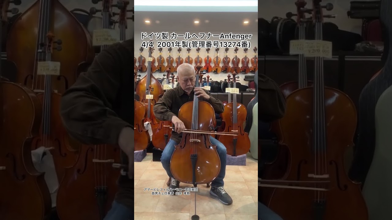 カールヘフナー anfenger アンフェンガー チェロ 4/4サイズ ケース