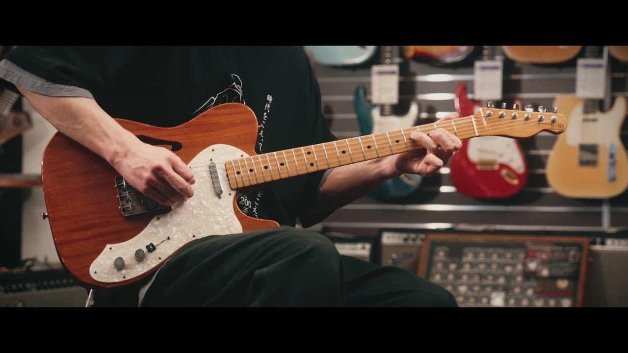 八弦小唄 68 TL Thinline / Natural - YouTube