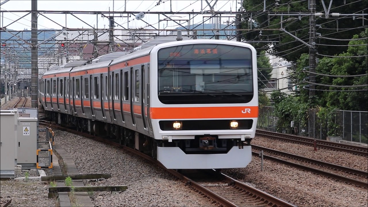 武蔵野線 209系500番台 [M81編成] - YouTube