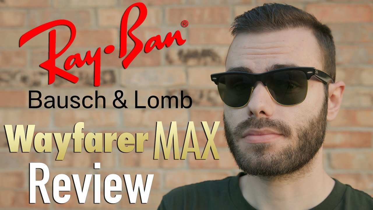 Vintage Ray Ban Wayfarer Max Review - YouTube