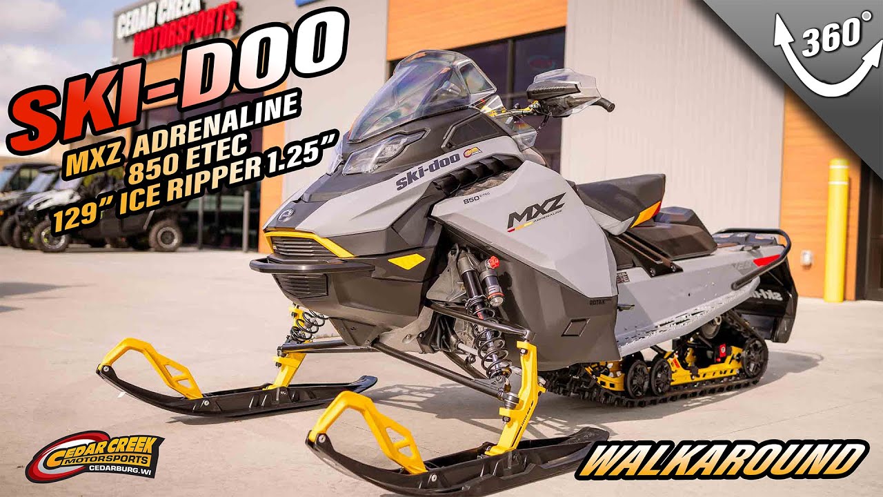 Walkaround | 2025 Ski-Doo MXZ® Adrenaline® with Blizzard® Package