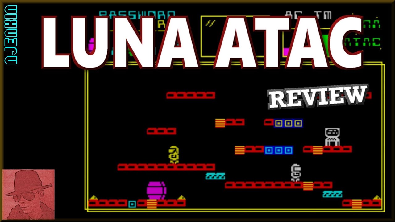 Luna Atac - on the ZX Spectrum 48K !! with Commentary - YouTube