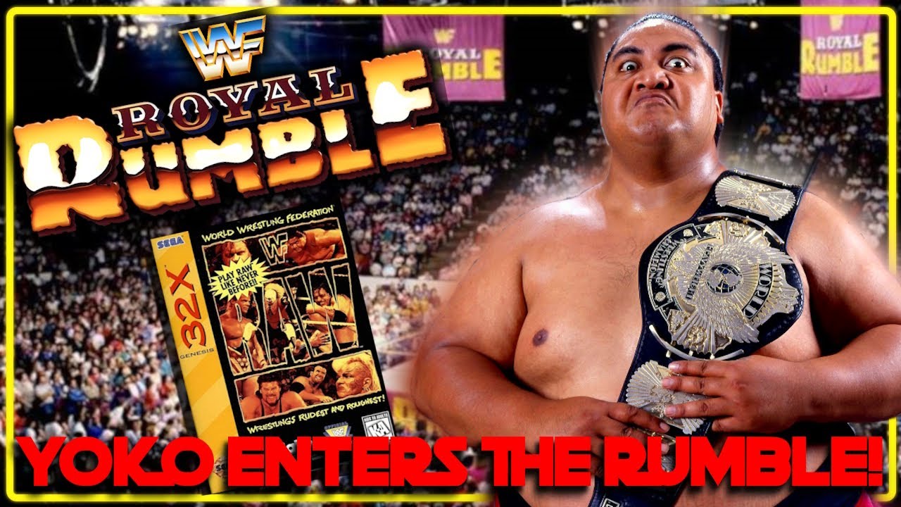 YOKOZUNA ENTERS THE RUMBLE! WWF Raw (Sega 32X) MAX DIFFICULTY