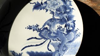 江戸時代 柿右衛門 錦 龍図花鳥絵菊花形皿 五点 博物館級 古美術 古
