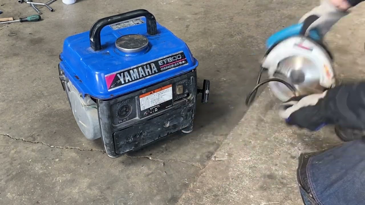YAMAHA エンジン 発電機 ET800 【一番館東静岡店 - YouTube