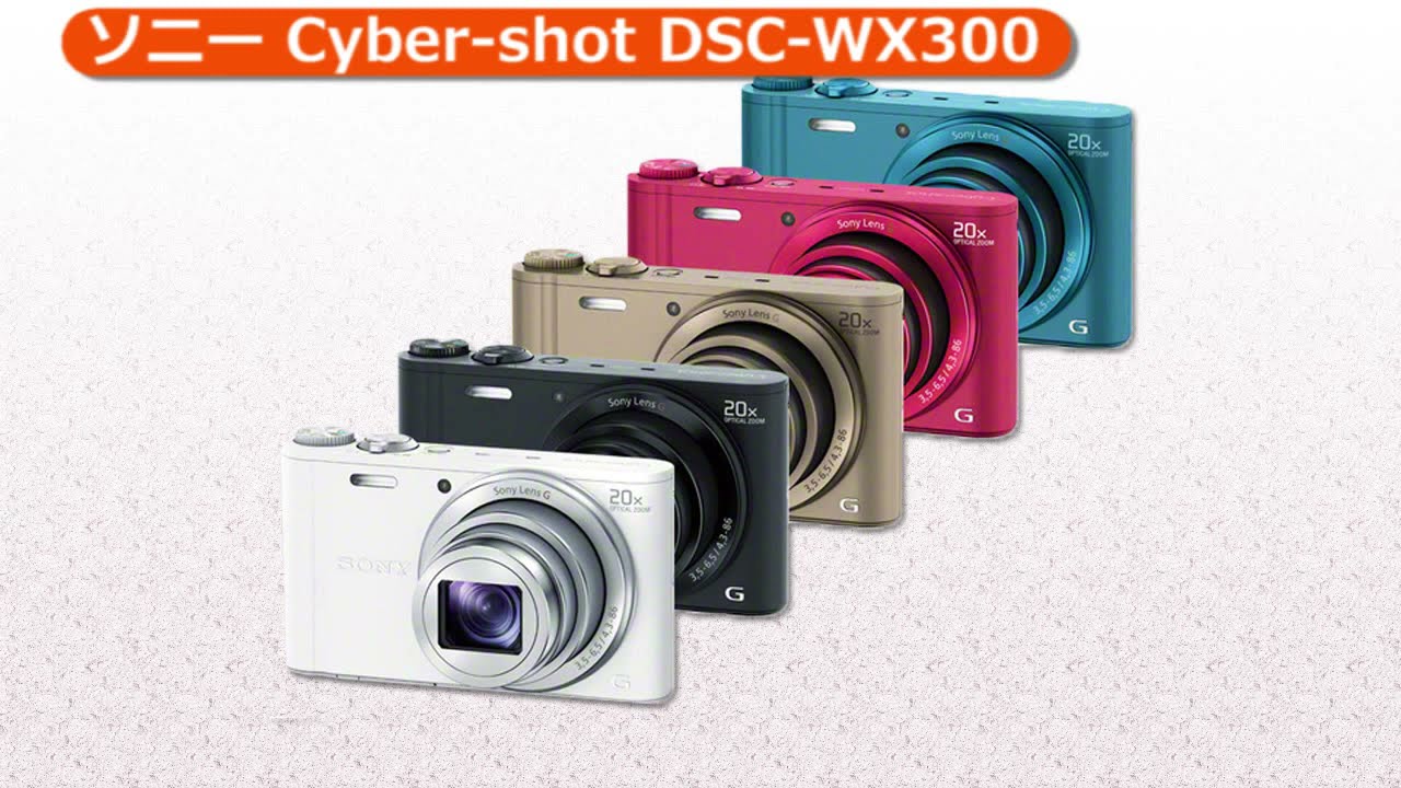 SONY[ソニー] Cyber-shot DSC-WX300｜イチオシ!デジタルカメラ｜カメラ