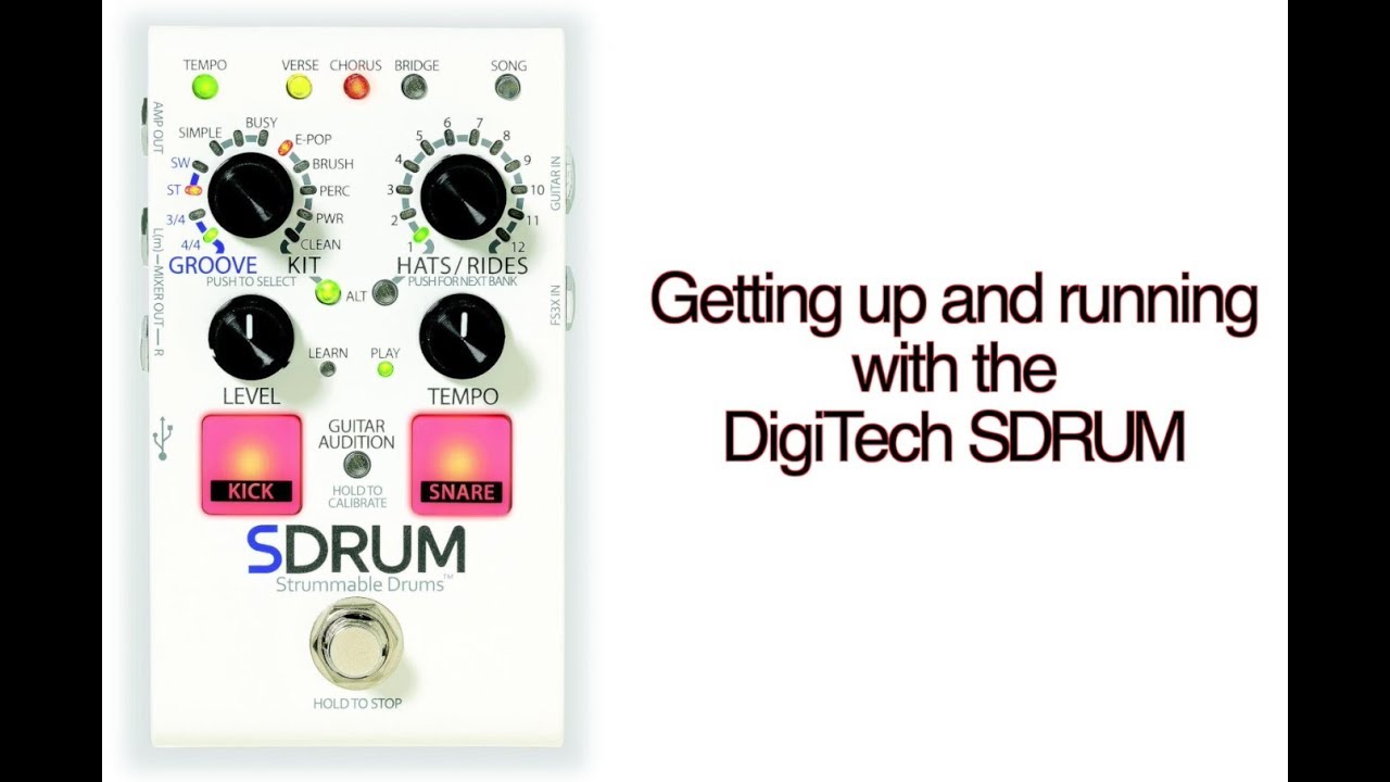 SDRUM | DigiTech Guitar Effects