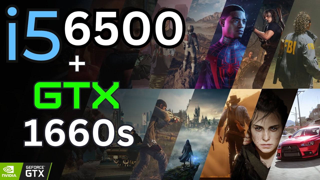 i5 6500 + GTX 1660 Super Tested in 14 Games (2024) | 1080p - YouTube