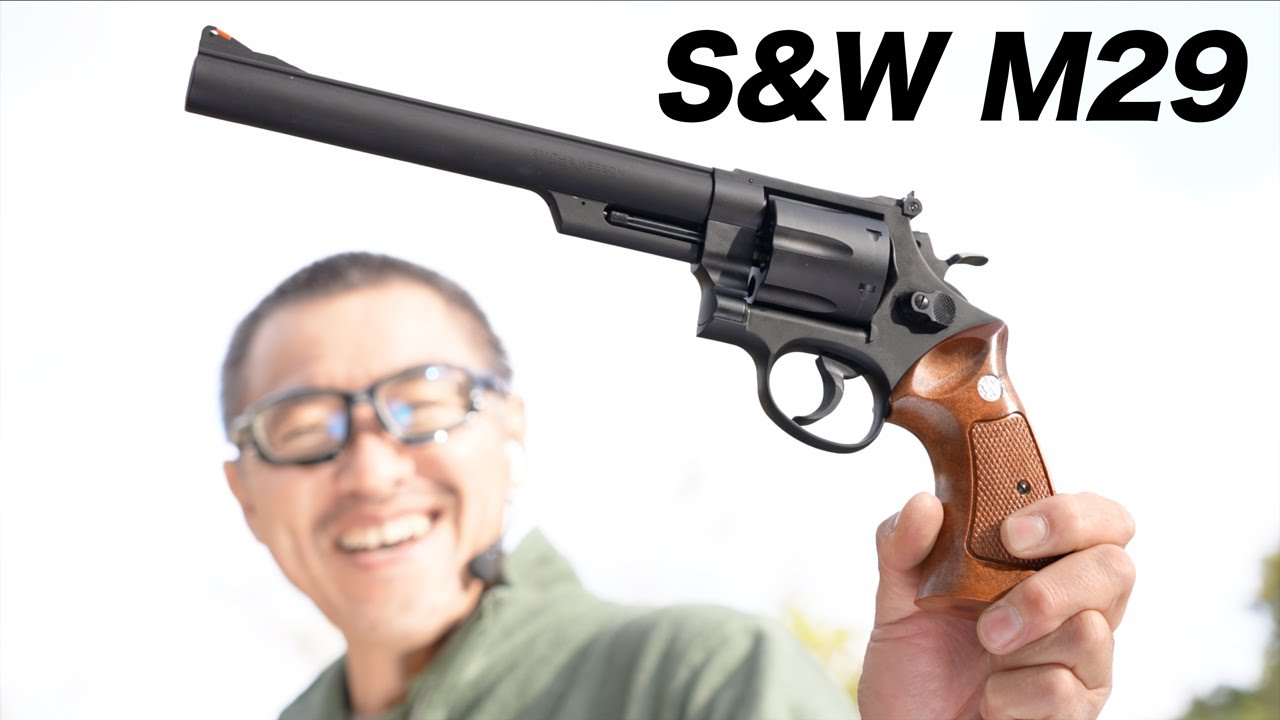 タナカ S&W M29 カウンターボアード ver3 ブラック HW ガスガン