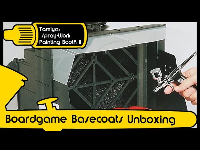 Tamiya Spray Work Painting Booth II Unboxing - YouTube