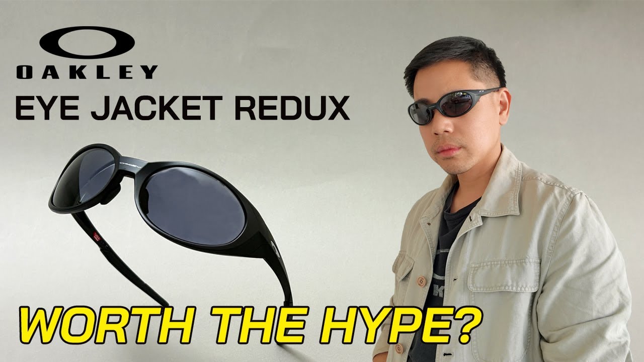 Oakley Eye Jacket Redux (Matte Black/Prizm Grey) Review & On-Face