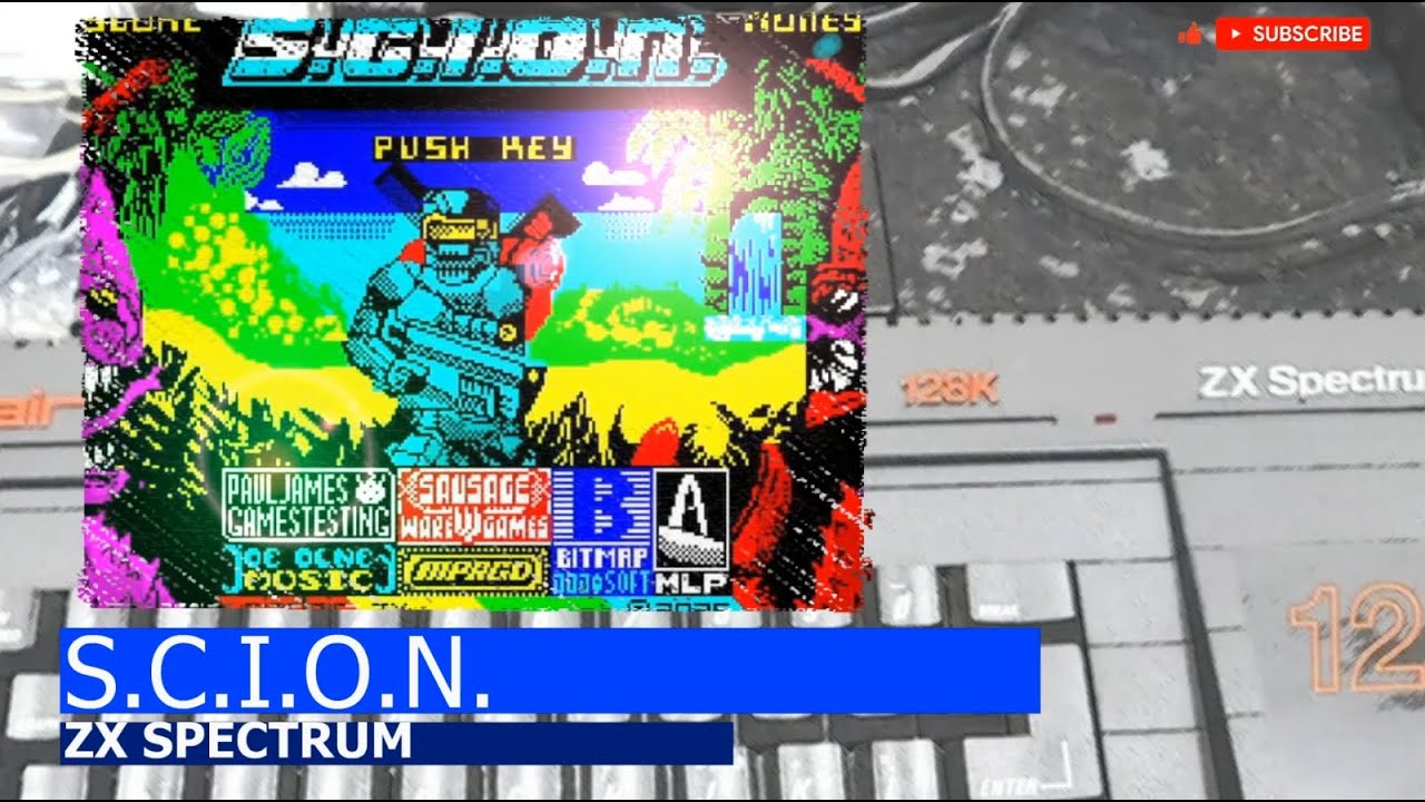 Indie Retro News: S.C.I.O.N. - A great ZX Spectrum game via