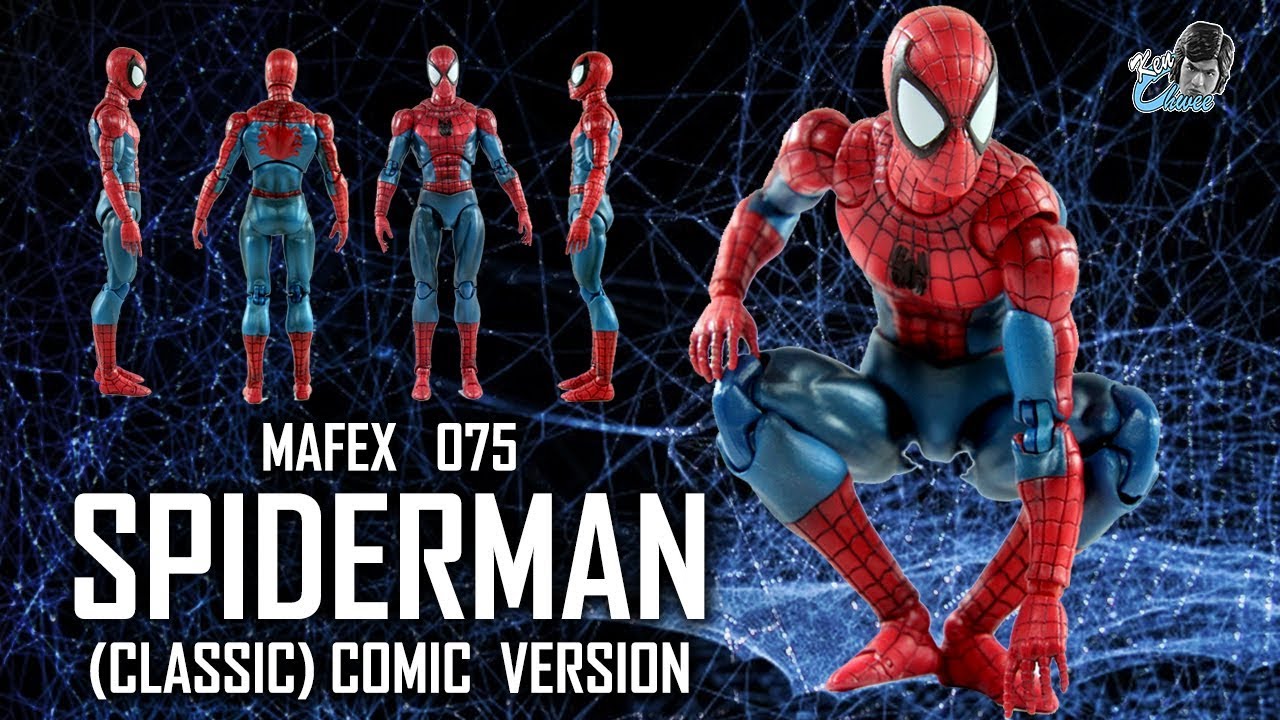 MAFEX 075 SPIDERMAN Comic Version Action Figure | Medicom Toys