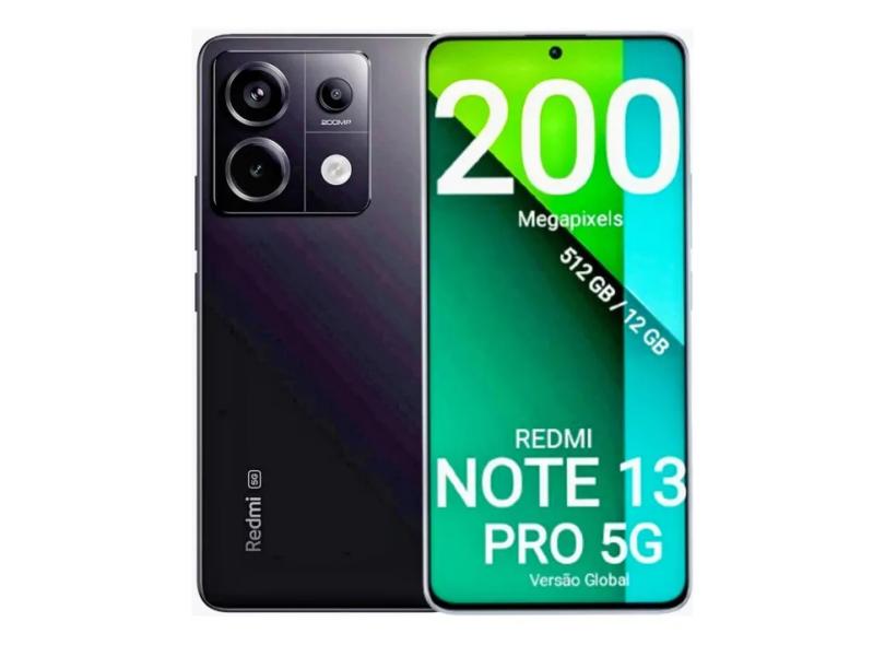 Celular Xiaomi Redmi Note 13 Pro 5G 256GB 8 GB com o Melhor Preço