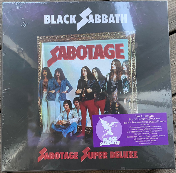Black Sabbath – Sabotage Super Deluxe – Box Set (Deluxe Edition