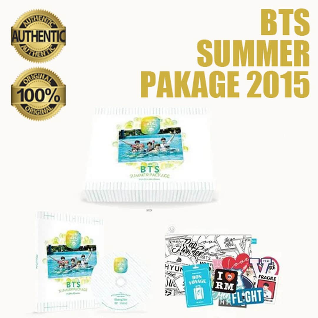 BTS Bangtan Boys Opened Summer Package 2015 | Love Yourself Europe