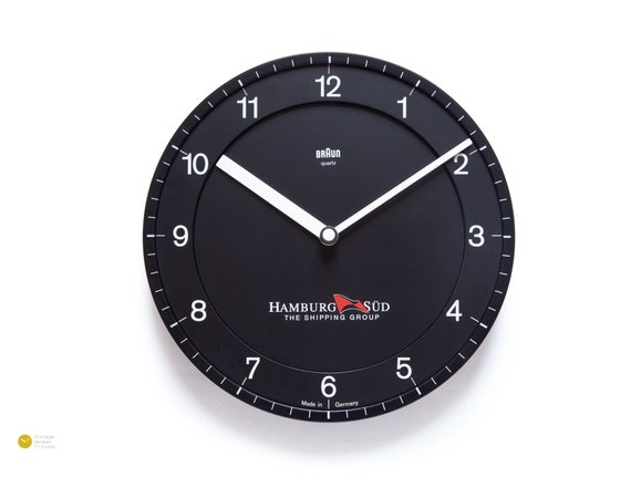 BRAUN ABK 30 Wall Clock Type 4861 - 1982 by Dietrich Lubs Germany