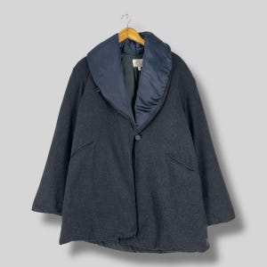 Vintage Armani Long Coat - Etsy