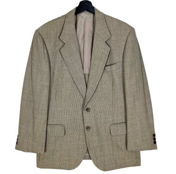 Vintage 90s YSL Yves Saint Laurent Pour Homme Blazer Jacket Mens