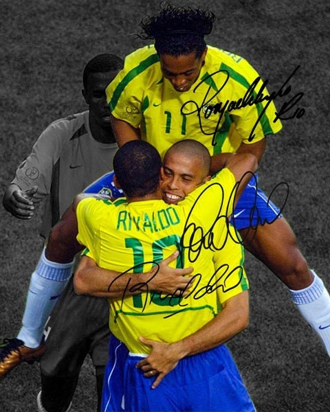 リバウド ロナウド ロナウディーノ ブラジル サッカー レジェンド 3R