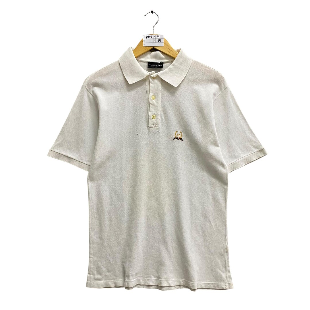 Vintage 90s Christian Dior Polo Shirt Christian Dior Rugby Shirt