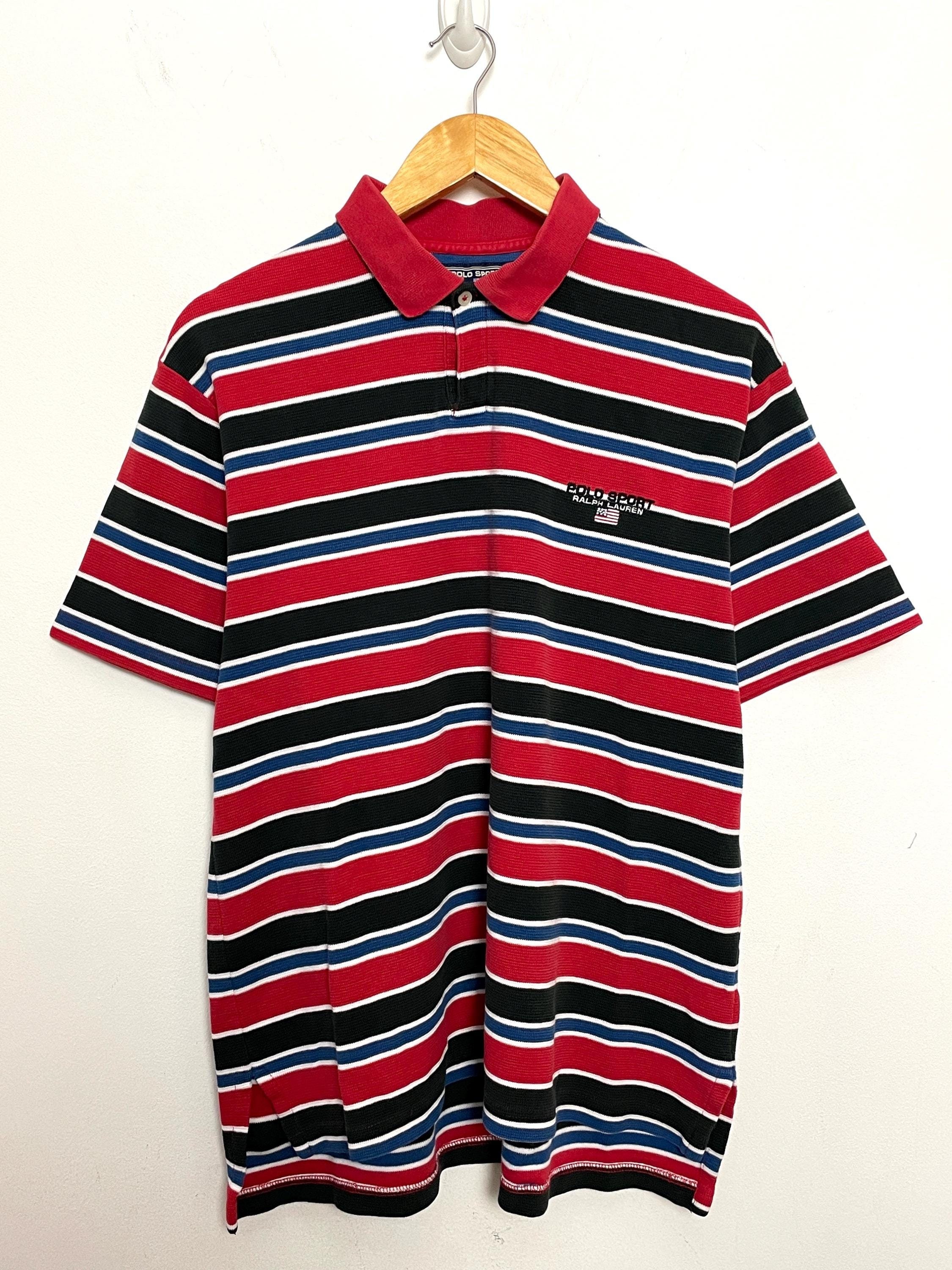 Vintage 1990s Polo Sport by Ralph Lauren Spell Out Flag Logo
