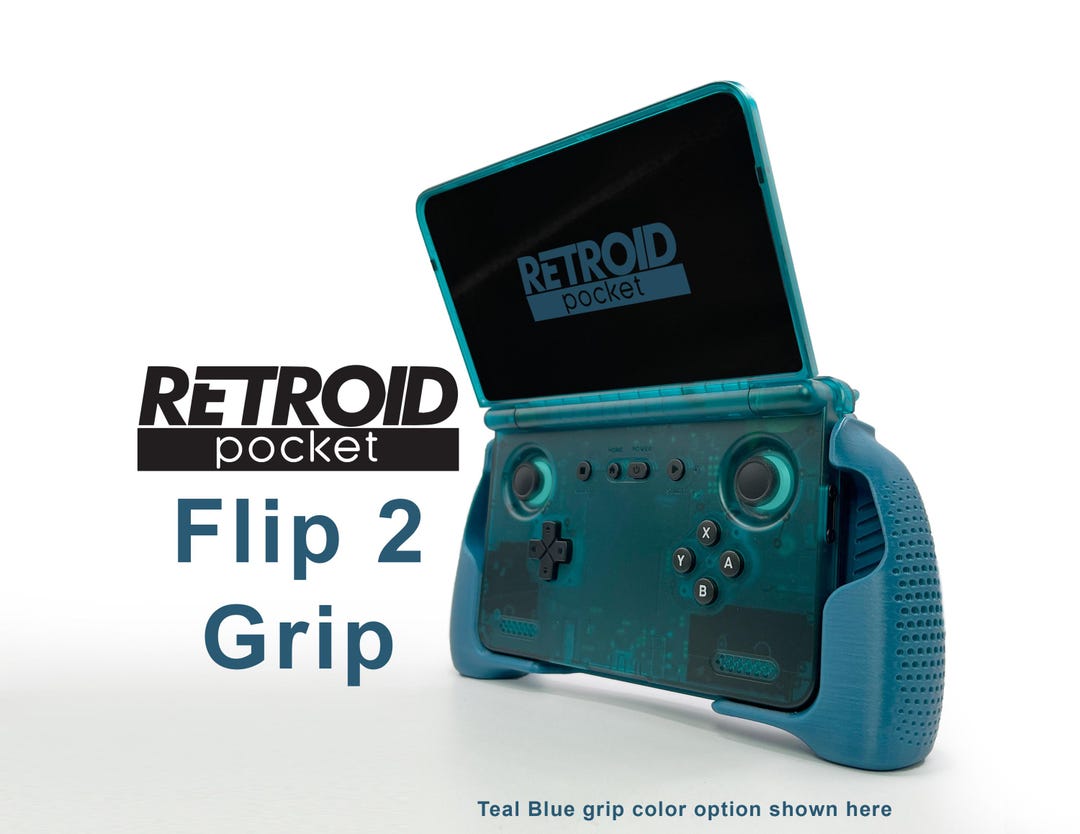 Retroid Pocket Flip 2 Grip: Ergonomic 3D Printed - Etsy 日本