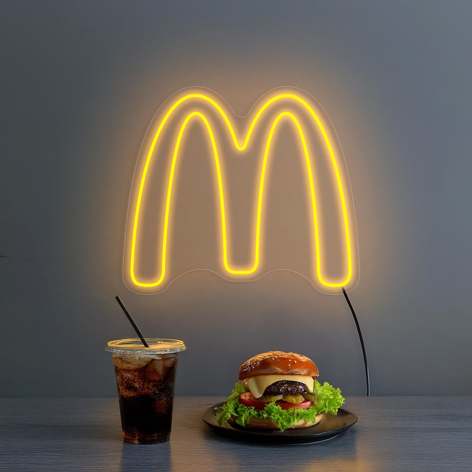 マクドナルド McDonald's ライト付きセラミックレストラン