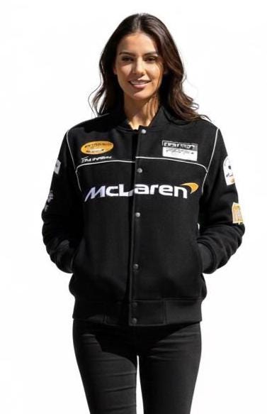 yama~Lサイズ-mcLaren F1 レーシングジャケットブルゾン Mclaren