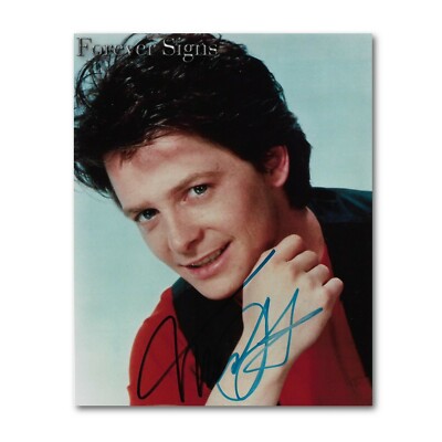 MICHAEL J FOX Autographed 8 x 10 Signed Photo Reprint | eBay