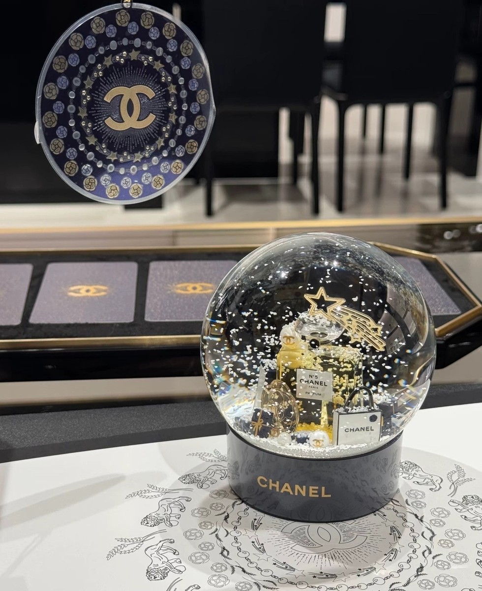 Chanel 2025 VIP Gift Crystal Ball Snow Globe New Limited Edition