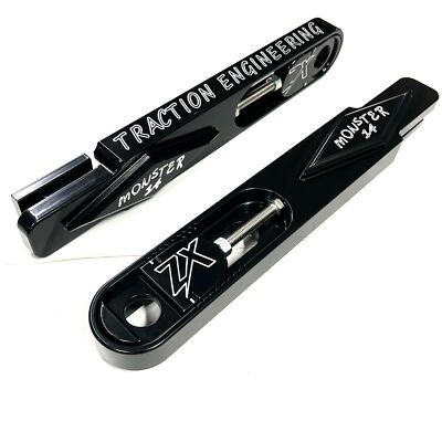MONSTER BLACK ZX SWINGARM EXTENSIONS 9-14