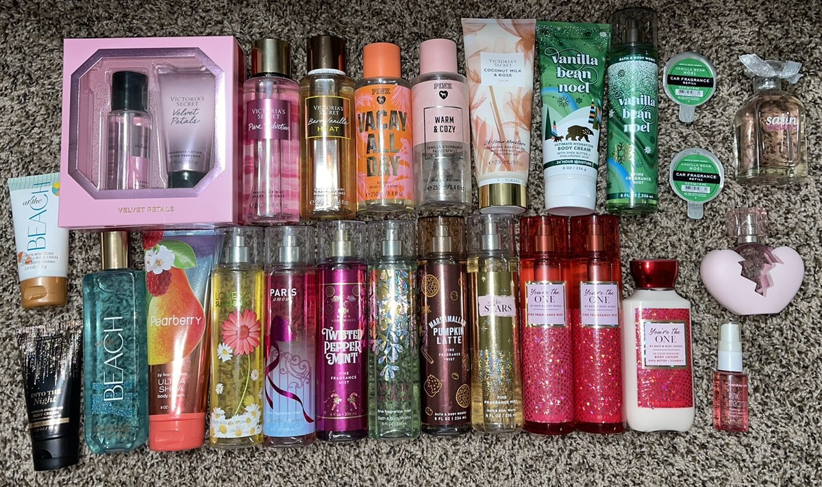 Bath & Body Works + Victoria's Secret Lot Bundle + More | eBay