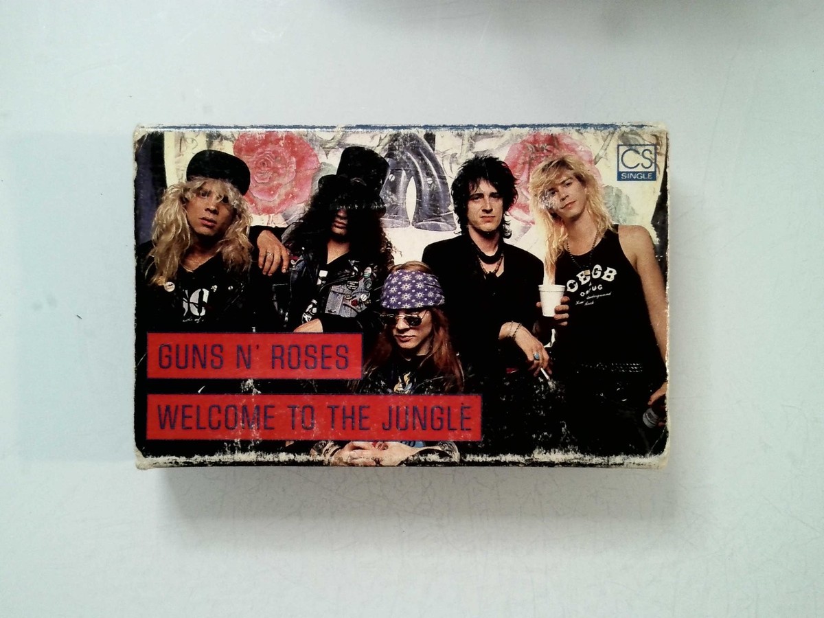 Guns N' Roses Welcome to the Jungle Cassette 1987 Geffen | eBay