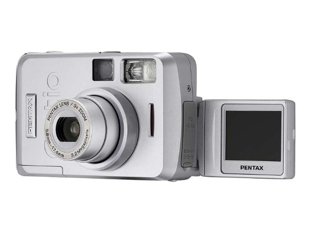 PENTAX Pentax Optio 33LF 3.2MP Digital Camera - Silver for sale