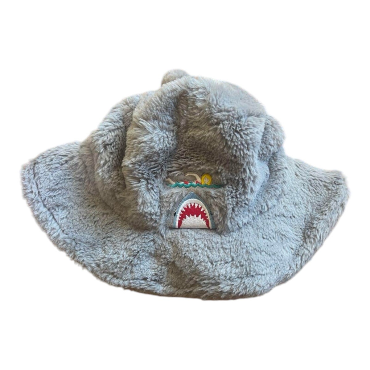 USJ Universal Studios Jpan Jaws Bucket Hat Cap Headgear Fur