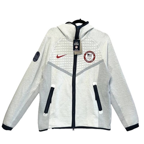 Authentic Nike 2XL Roger Federer RF White Full Zip Track Top
