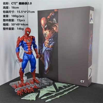 New In Stock CT Toys Revoltech Amazing Spider-Man Ver. 2.0 Action