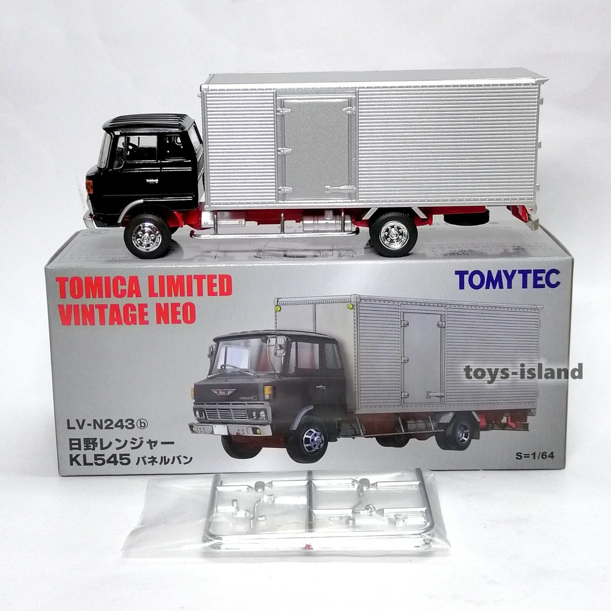 Tomica Limited Vintage NEO LV-N243b Hino Ranger KL545 Panel Van