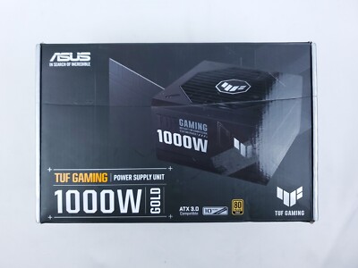 ASUS TUF Gaming 1000W Gold, 80+ Gold 1000w Power Supply (Please