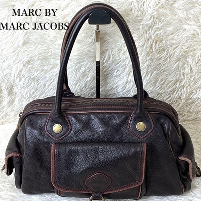 Marc by Marc Jacobs Y2K Archive Leather Shoulder Bag Brown Vintage