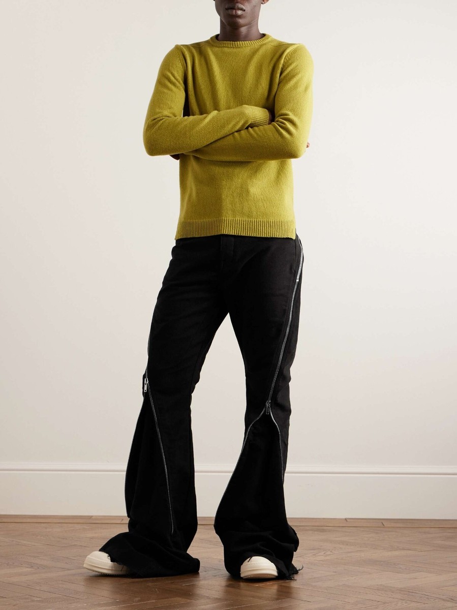 🔥🔥 Rick Owens Black Banana Bolan Polyester Trouser - US 34 NWT