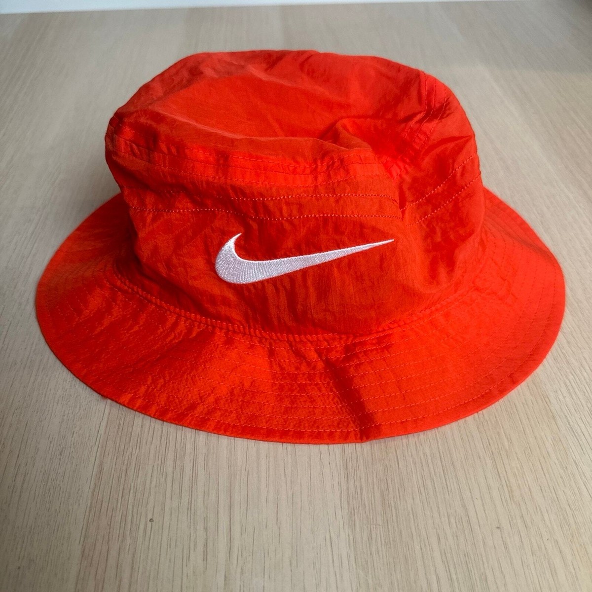 Stussy x Nike Bucket Hat Habanero Red - One Size | eBay