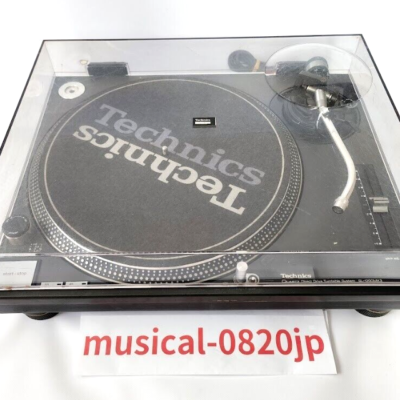 Technics SL-1200 MK3D Turntable Direct Drive Black with Dust cover