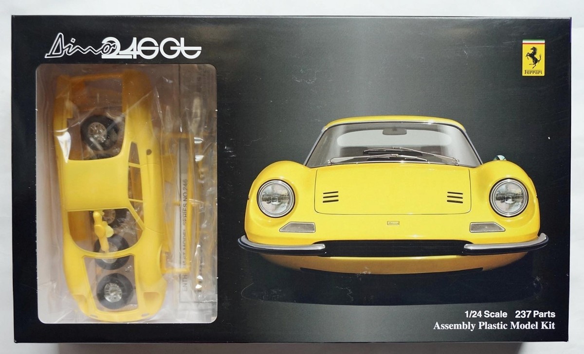 FUJIMI 1/24 Ferrari Dino 246 GT early type yellow ver enthusiast