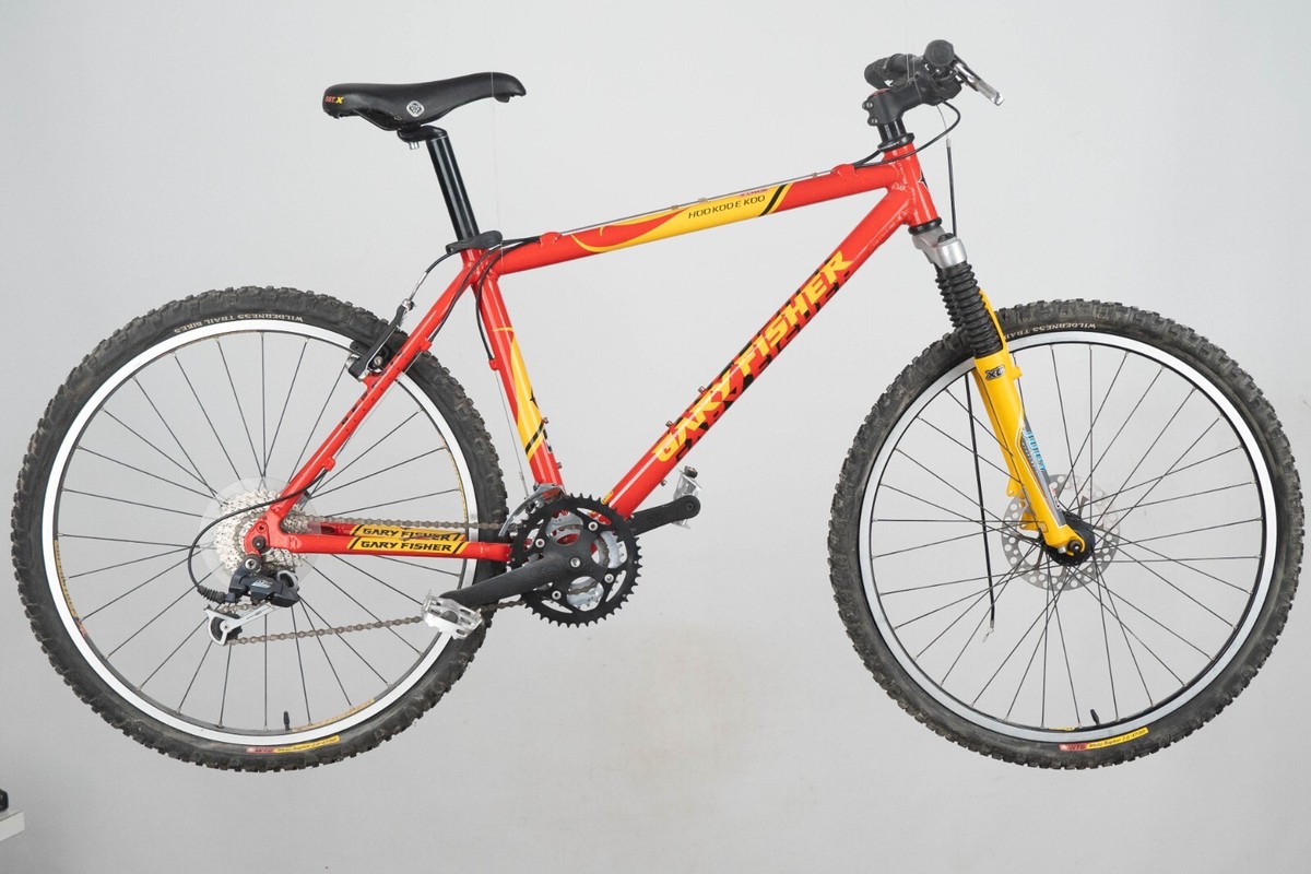 NOS GARY FISHER HOO KOO E KOO SHIMANO LX 9s MTB VINTAGE MEDIUM