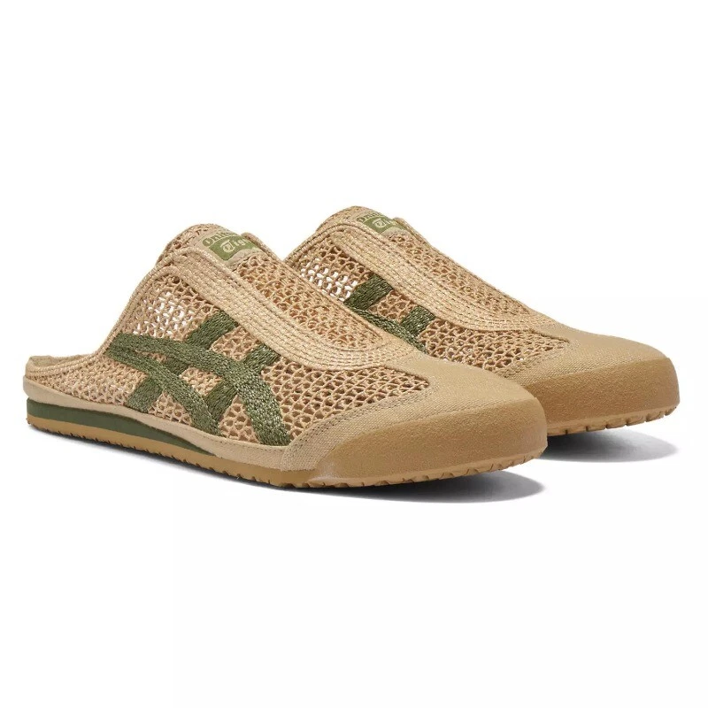 NEW Onitsuka Tiger Mexico 66 Sabot Coffe/Green 1183C123-252