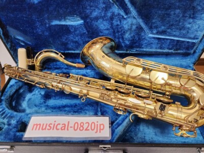 YAMAHA YTS-61 Tenor saxophone Wind Instrument gold with Hard Case