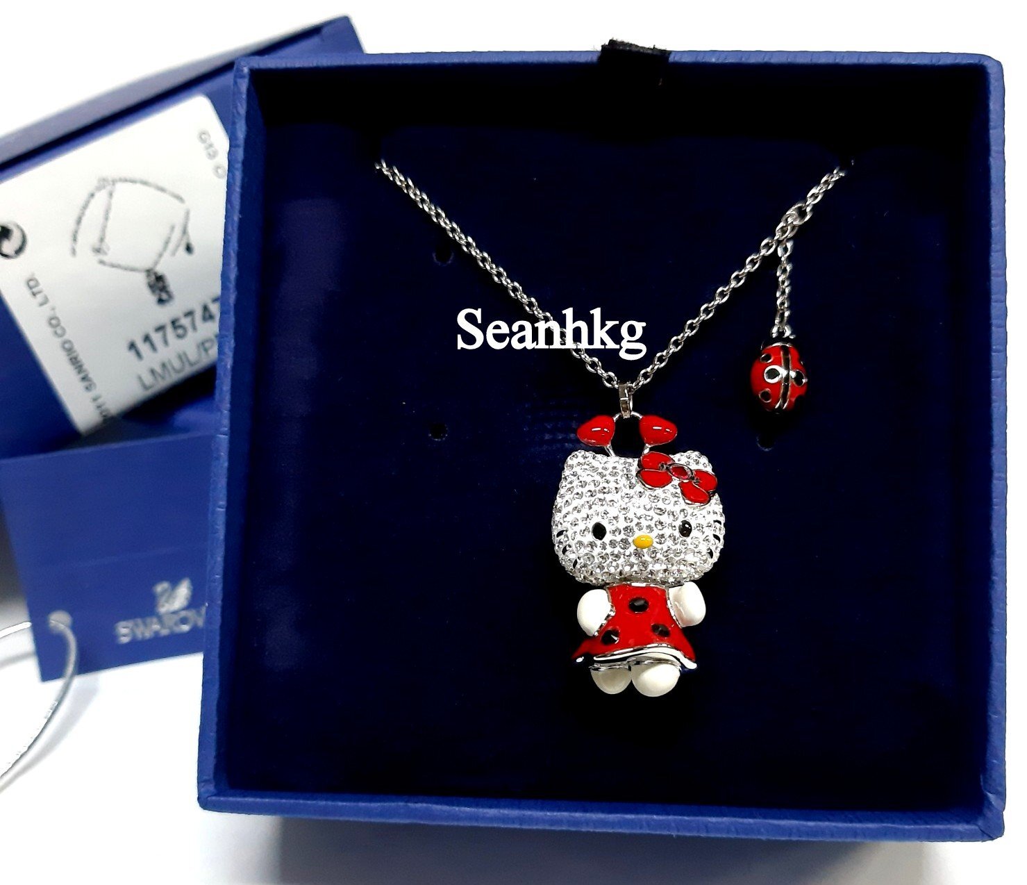 美品 希少✨️】箱付き スワロフスキー ハローキティロリポップ 廃盤